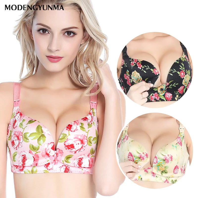 Pregnant Women Underwear Breast Feeding Nursing Bra Flower Breastfeeding Maternity Bra Front Poppers Nursing Bras for Mothers
Pregnant Women Underwear Breast Feeding Nursing Bra Flower Breastfeeding Maternity Bra Front Poppers Nursing Bras for Mothers