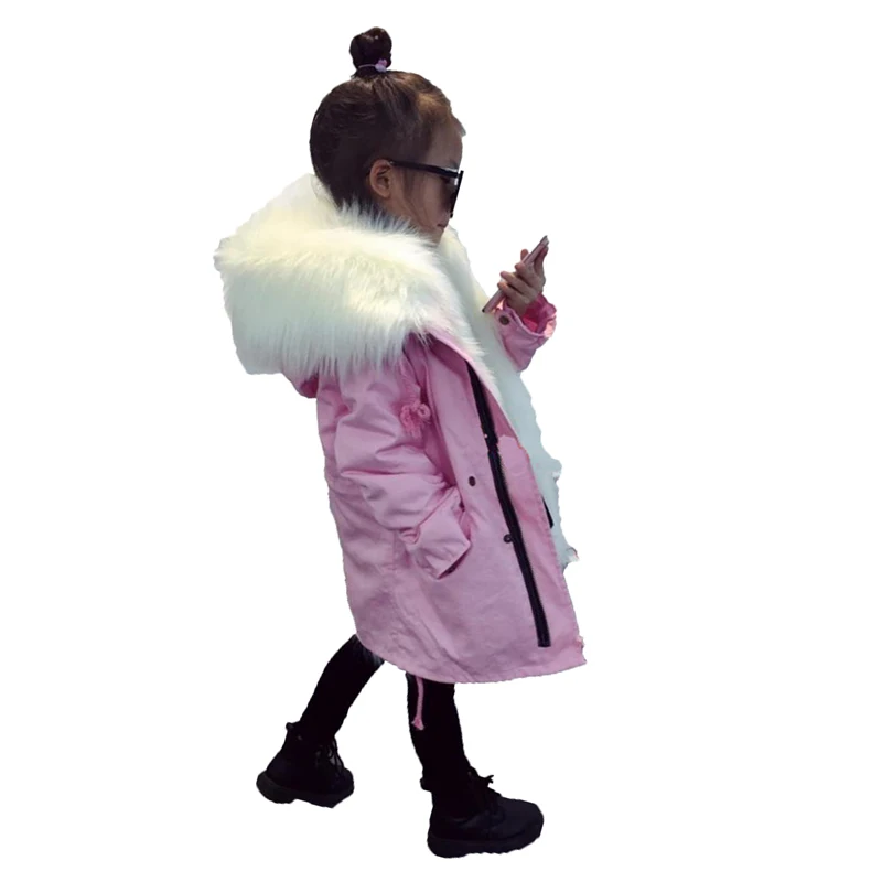 2017 New Fashion Winter Boy Girls Faux Fox Fur Coat Thicken Children Cotton-Padded Clothes Europe Style Overcoat Kids Clothes
2017 New Fashion Winter Boy Girls Faux Fox Fur Coat Thicken Children Cotton-Padded Clothes Europe Style Overcoat Kids Clothes