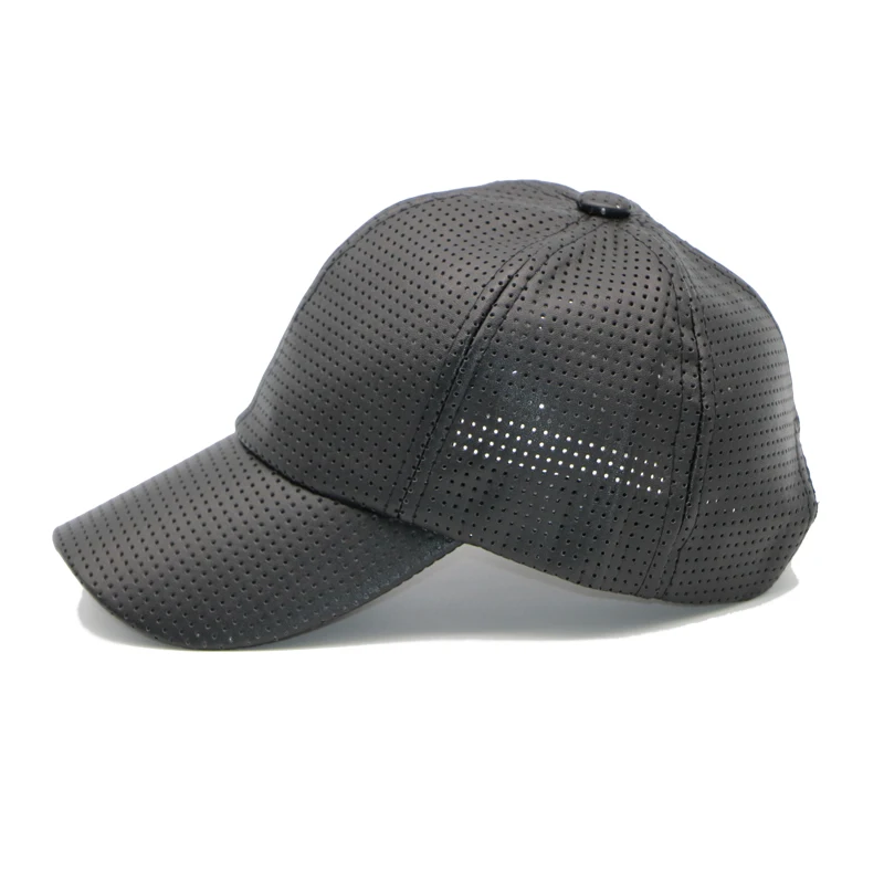 Hot Sale PU Venting Hole Baseball Cap Women Fall Leather Cap Trucker Cap Fitted Hats For Men Women's Hat
Hot Sale PU Venting Hole Baseball Cap Women Fall Leather Cap Trucker Cap Fitted Hats For Men Women's Hat