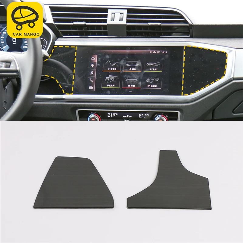 CARMANGO for Audi Q3 F3 2019 Car Styling Navigation Screen Monitor Panel Cover Trim Frame Sticker Chrome Interior Accessories
CARMANGO for Audi Q3 F3 2019 Car Styling Navigation Screen Monitor Panel Cover Trim Frame Sticker Chrome Interior Accessories