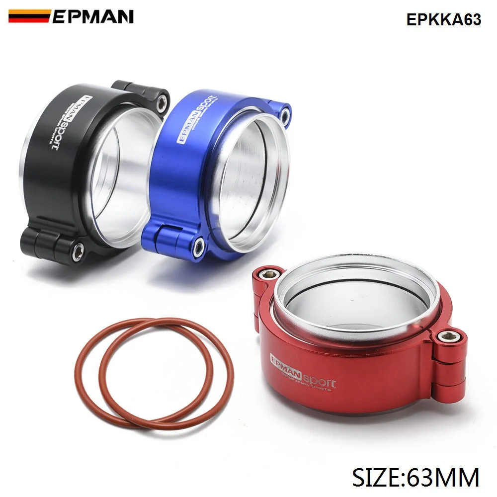Epman HD Exhaust V-band Clamp System Assembly Anodized Clamp For 2.5" OD Exhaust Downpipe Turbo Dump Pipe EPKKA63
Epman HD Exhaust V-band Clamp System Assembly Anodized Clamp For 2.5" OD Exhaust Downpipe Turbo Dump Pipe EPKKA63