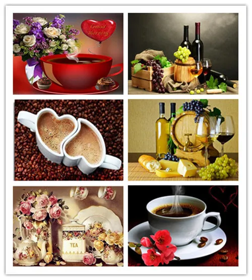 Diy Diamond Painting Coffee Cake Flowers Home Decoration 5d Diamond Embroidery Needlework Diamond Mosaic kitchen Wall Stickers
Diy Diamond Painting Coffee Cake Flowers Home Decoration 5d Diamond Embroidery Needlework Diamond Mosaic kitchen Wall Stickers