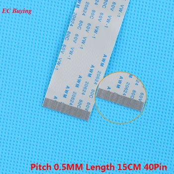 5Pcs FFC 150mm Length 40 Pin Ribbon Cable 40Pin Flat Cable Forward Direction 0.5mm Pitch 15cm Length Same 40Pins For TTL
5Pcs FFC 150mm Length 40 Pin Ribbon Cable 40Pin Flat Cable Forward Direction 0.5mm Pitch 15cm Length Same 40Pins For TTL