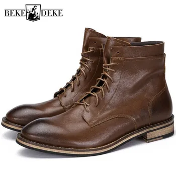 Mens Office Work Genuine Leather Ankle Boots Sheep Fur Lining Warm Winter Ankle Boots British High Top Safety Shoes Plus Size
Mens Office Work Genuine Leather Ankle Boots Sheep Fur Lining Warm Winter Ankle Boots British High Top Safety Shoes Plus Size