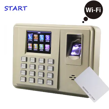 WIFI Communication Fingerprint Time Attendance and Fingerprint reader Biometric Employee Tracking System ZKTX638
WIFI Communication Fingerprint Time Attendance and Fingerprint reader Biometric Employee Tracking System ZKTX638
