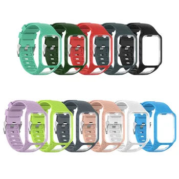 Smartband Silicone Strap band Frame Waterproof Watch Strap Replacement Bracelet for TomTom Runner 2/Spark/Spark 3/Adventurer
Smartband Silicone Strap band Frame Waterproof Watch Strap Replacement Bracelet for TomTom Runner 2/Spark/Spark 3/Adventurer