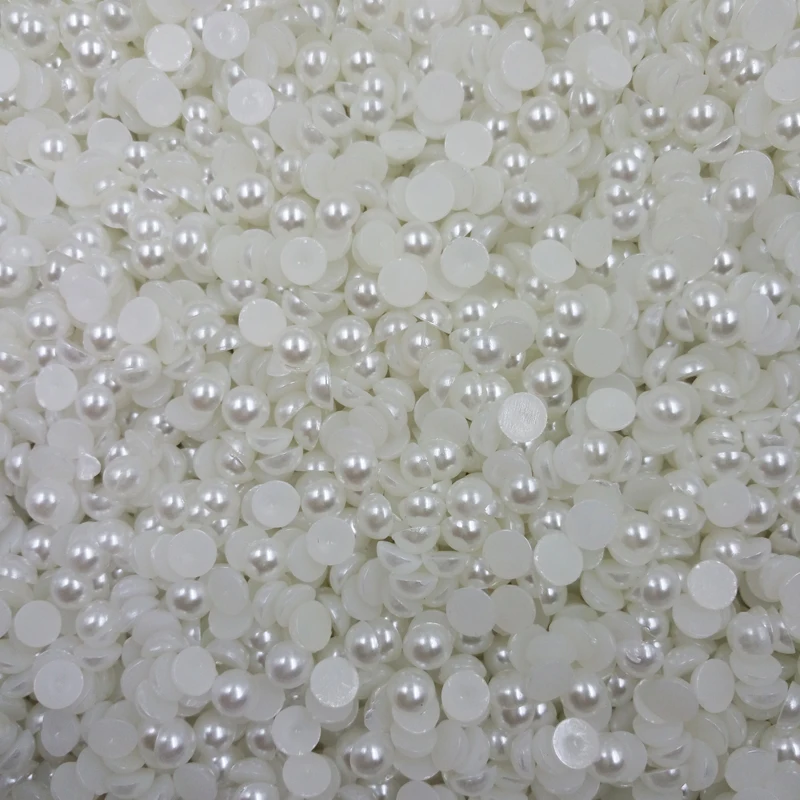 LNRRABC 3mm 4mm 5mm 6mm 8mm 10mm Hot Acrylic Beads Half Round White Flatback Imitation For Nail Home Decoration Accessories
LNRRABC 3mm 4mm 5mm 6mm 8mm 10mm Hot Acrylic Beads Half Round White Flatback Imitation For Nail Home Decoration Accessories