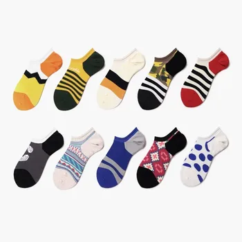 PEONFLY 2020 Men's Socks New Design Striped Casual Boat Socks Short Summer Breathable High Quality Happy Combed Cotton Socks Men
PEONFLY 2020 Men's Socks New Design Striped Casual Boat Socks Short Summer Breathable High Quality Happy Combed Cotton Socks Men
