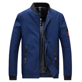 Spring Autumn New Arrival Mens Baseball Collar Jacket Coat Solid Color Mens Jacket Slim Fit Fashion Jacket Mens Bomber Jackets
Spring Autumn New Arrival Mens Baseball Collar Jacket Coat Solid Color Mens Jacket Slim Fit Fashion Jacket Mens Bomber Jackets