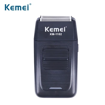 KM-1102 Kemei Rechargeable Cordless Twin Blade Shaver For Men Reciprocating Beard Razor Face Care Multifunction Strong Trimmer
KM-1102 Kemei Rechargeable Cordless Twin Blade Shaver For Men Reciprocating Beard Razor Face Care Multifunction Strong Trimmer