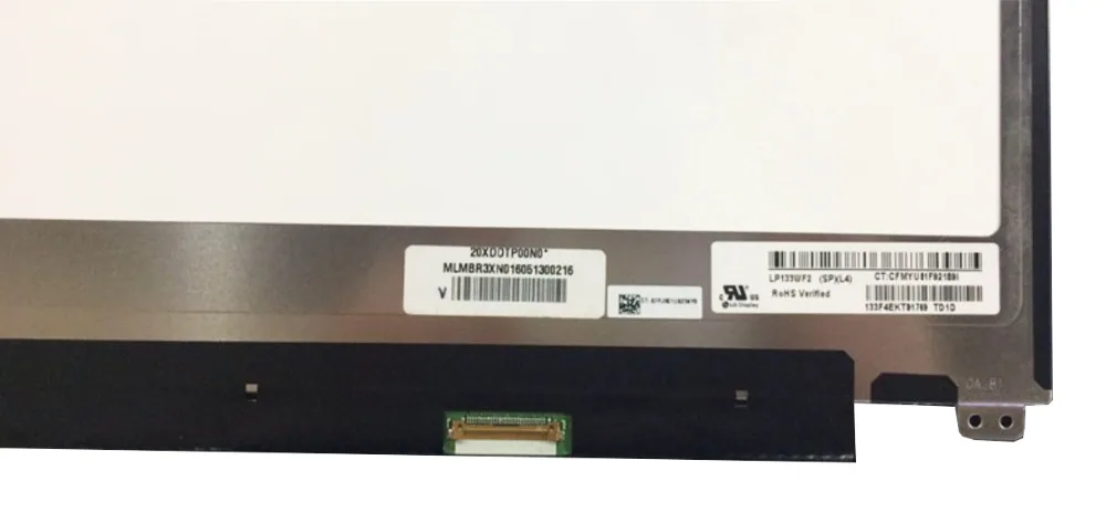 LCD Display For LG LP133WF2 SPL4 LP133WF2 (SP)(L4) IPS Matrix for Laptop 13.3" FHD 1920X1080 30Pin Matte LP133WF2-SPL4
LCD Display For LG LP133WF2 SPL4 LP133WF2 (SP)(L4) IPS Matrix for Laptop 13.3" FHD 1920X1080 30Pin Matte LP133WF2-SPL4