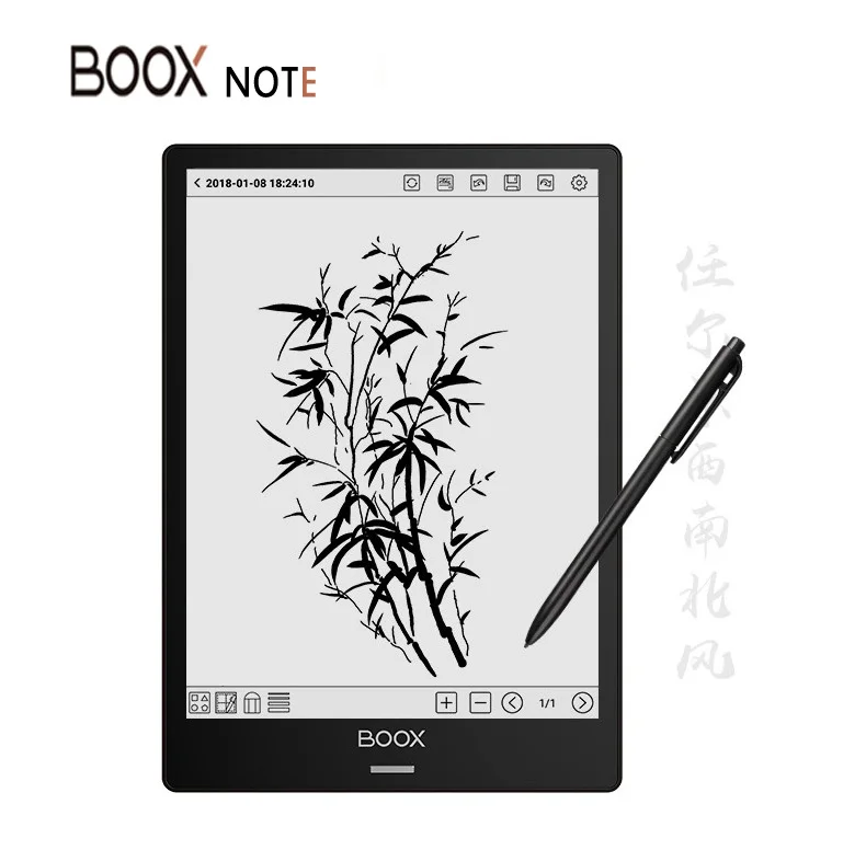 BOOX Note Ereader,Android 6.0 32GB/2G 10.3" Dual Touch HD Display E Ink Carta Flexible Screen built-in Mic, WIFI and Bluetooth
BOOX Note Ereader,Android 6.0 32GB/2G 10.3" Dual Touch HD Display E Ink Carta Flexible Screen built-in Mic, WIFI and Bluetooth