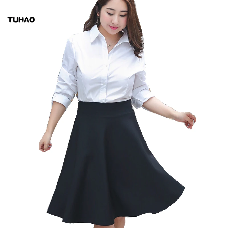 TUHAO Women's Skirts 5XL 4XL 3XL Plus Size Skirt Formal BLACK summer elegant office lady large sizes female Skirt YN05
TUHAO Women's Skirts 5XL 4XL 3XL Plus Size Skirt Formal BLACK summer elegant office lady large sizes female Skirt YN05