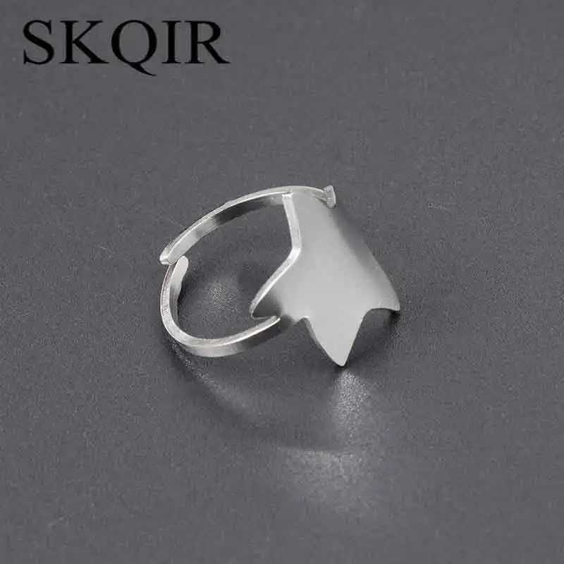 Cute Stainless Steel Resizable Rings For Women Classic Star Silver Color Opening Ring Fashion Jewelry Making Anillos Party Gifts
Cute Stainless Steel Resizable Rings For Women Classic Star Silver Color Opening Ring Fashion Jewelry Making Anillos Party Gifts