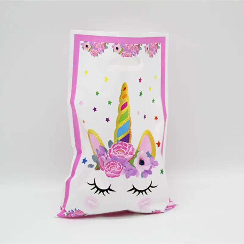 The New 6pc/set unicorn cartoon animals Disposable gift bag Pink series Party supplies
The New 6pc/set unicorn cartoon animals Disposable gift bag Pink series Party supplies