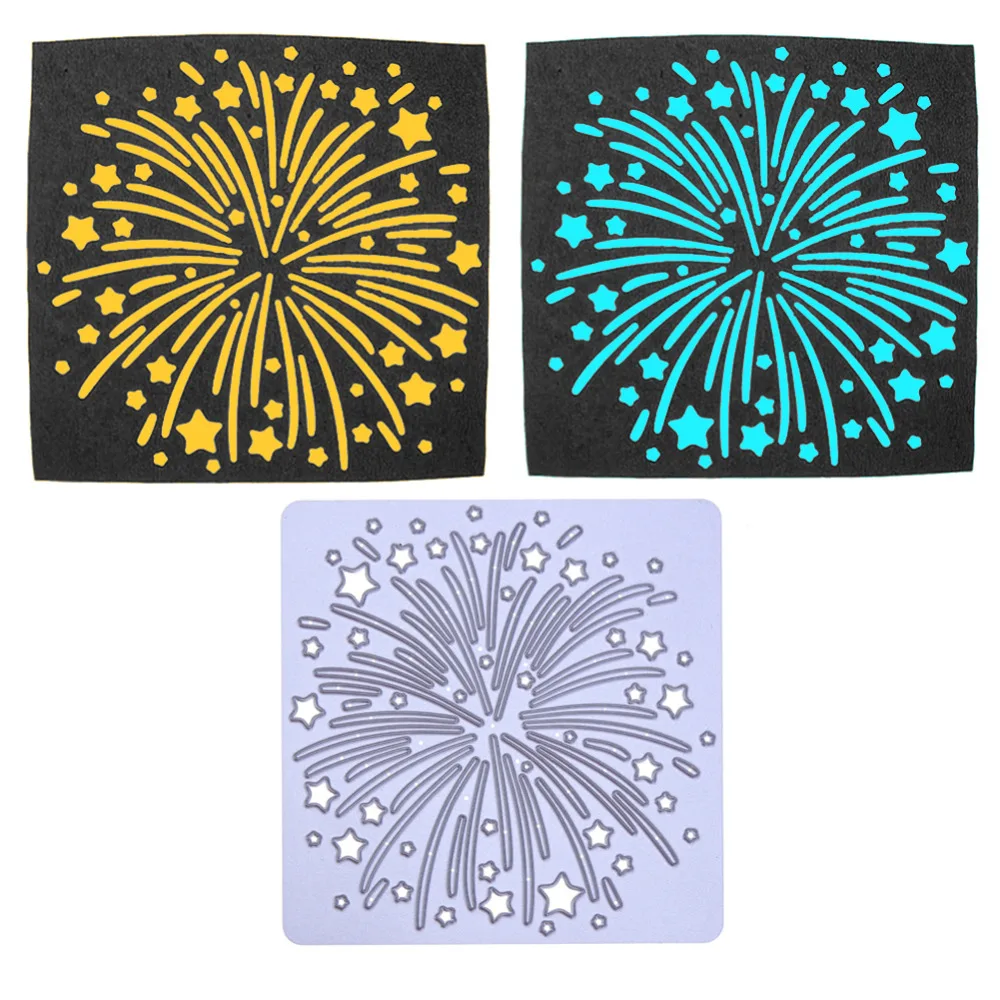 Holiday Celebration Fireworks Metal Cutting Dies Stencil for DIY Scrapbooking Photo Album Paper Card Decorative Craft Embossing
Holiday Celebration Fireworks Metal Cutting Dies Stencil for DIY Scrapbooking Photo Album Paper Card Decorative Craft Embossing