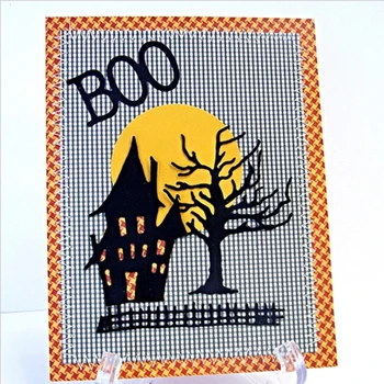 Halloween Haunted House Tree Metal Cutting Dies Stencils For DIY Scrapbooking/Photo Album Decorative Embossing DIY Paper Cards
Halloween Haunted House Tree Metal Cutting Dies Stencils For DIY Scrapbooking/Photo Album Decorative Embossing DIY Paper Cards