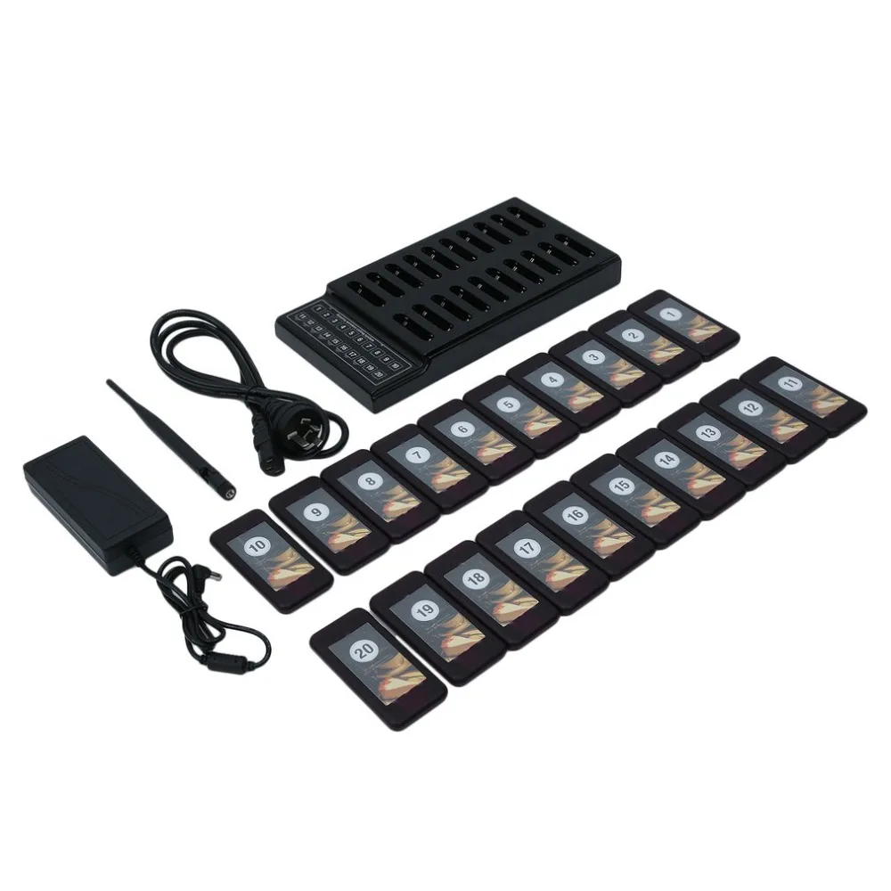 433MHz Wireless Restaurant Pager Guest Call Durable Call Button Keypad With 20 PCS Receiver Wireless Calling System US /AU Plug
433MHz Wireless Restaurant Pager Guest Call Durable Call Button Keypad With 20 PCS Receiver Wireless Calling System US /AU Plug