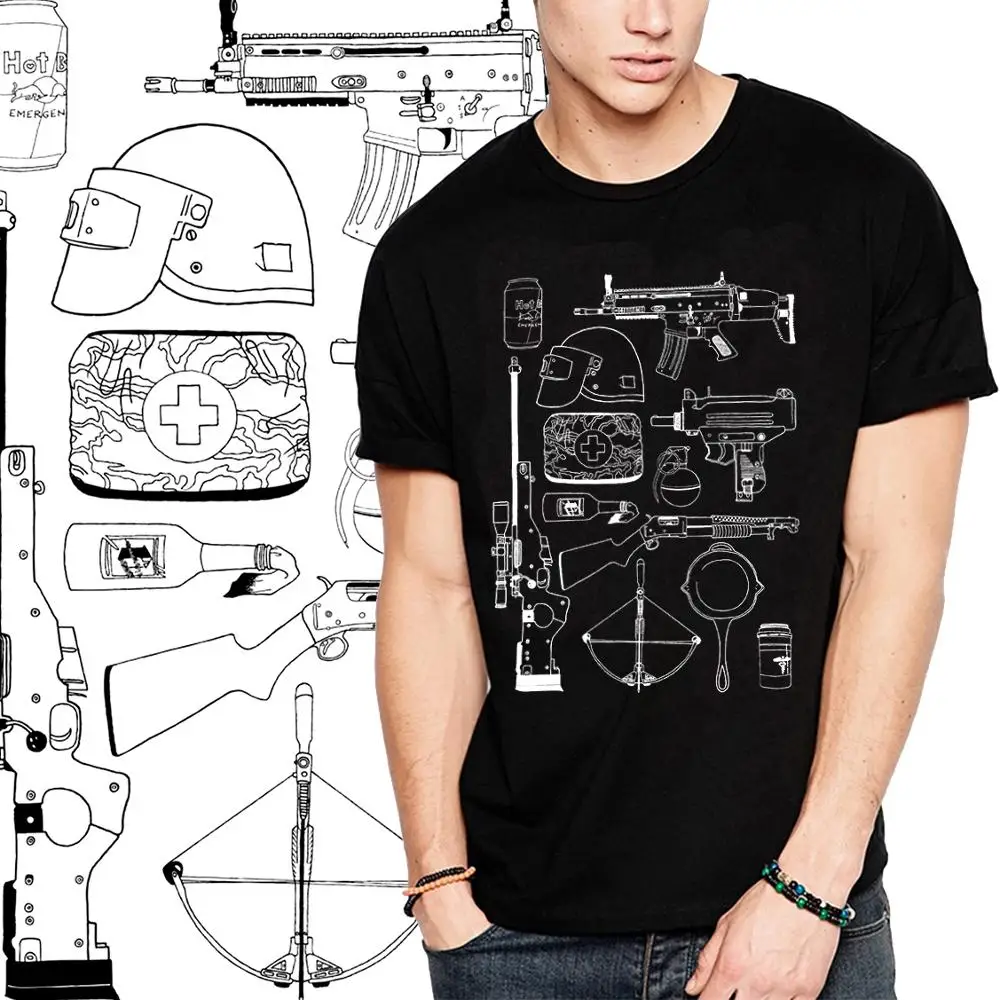 2019 New Arrival T shirt Male Playerunknown's Battlegrounds The Arsenal PUBG Tee Shirt Vintage T Shirt Cotton Free Shipping
2019 New Arrival T shirt Male Playerunknown's Battlegrounds The Arsenal PUBG Tee Shirt Vintage T Shirt Cotton Free Shipping