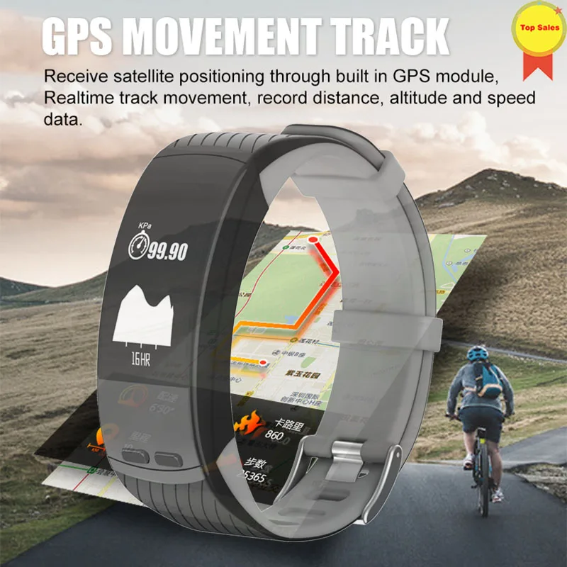 GPS Activity Fitness Tracker Smart Bracelet Pedometer GPS Sport Band Heart Rate Monitor Push Message Sleep Tracker Wristband men
GPS Activity Fitness Tracker Smart Bracelet Pedometer GPS Sport Band Heart Rate Monitor Push Message Sleep Tracker Wristband men