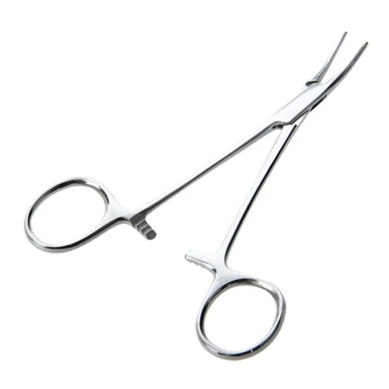 New 1 pcs 5 inch Stainless Steel Curved Tip Fish Use Scissors Fishing Hemostat Locking Clamps Forceps
New 1 pcs 5 inch Stainless Steel Curved Tip Fish Use Scissors Fishing Hemostat Locking Clamps Forceps