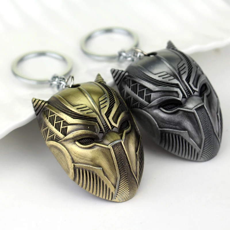 MQCHUN-DC-Marvel-Comics-Black-Panther-Keychain-For-Men-Superhero-Captain-America-Civil-War-Llavero-Metal (1)