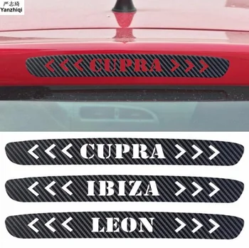 Car Carbon Fiber Vinyl Brake Lights Decorative Cover High Mount Stop Lamp Sticker for Seat Leon Ibiza cupra
Car Carbon Fiber Vinyl Brake Lights Decorative Cover High Mount Stop Lamp Sticker for Seat Leon Ibiza cupra