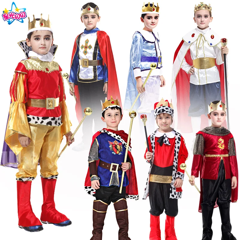 Halloween Cosplay kids man Prince Costume for Children The King Costumes Children's Day Boys Fantasias European royalty costumes
Halloween Cosplay kids man Prince Costume for Children The King Costumes Children's Day Boys Fantasias European royalty costumes