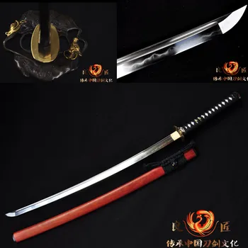 battle ready folded blade clay tempered japanese samurai sword katana sharpened
battle ready folded blade clay tempered japanese samurai sword katana sharpened