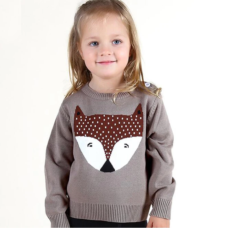 New 2019 Boys Sweaters Baby Girls Autumn Wear Warm Fox Cartoon Sweaters New Children Knitting Pullovers Outerwear Baby Sweater
New 2019 Boys Sweaters Baby Girls Autumn Wear Warm Fox Cartoon Sweaters New Children Knitting Pullovers Outerwear Baby Sweater