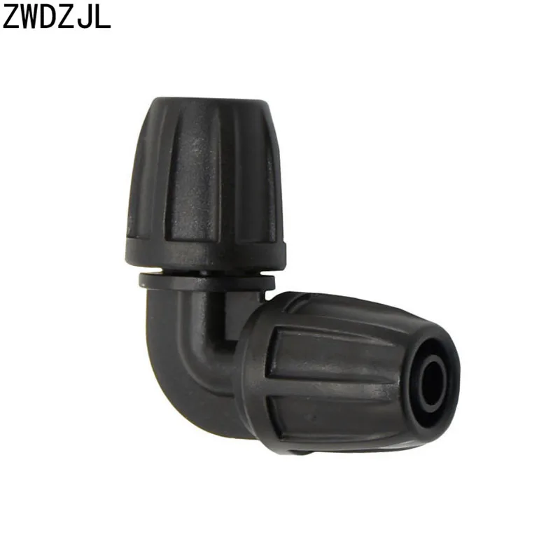 Irrigation 3/8 hose elbow barb Connector knee 90 degrees Lock elbow 8/11 hose repair adapter Irrigation System Fittings 2pcs
Irrigation 3/8 hose elbow barb Connector knee 90 degrees Lock elbow 8/11 hose repair adapter Irrigation System Fittings 2pcs