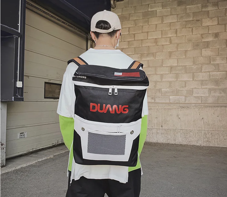 fashion Men Travel Backpack Hip Hop Style Streewear Bags Oxford Laptop Backpack Unisex Large Capacity Harajuku Bolsa D887
fashion Men Travel Backpack Hip Hop Style Streewear Bags Oxford Laptop Backpack Unisex Large Capacity Harajuku Bolsa D887