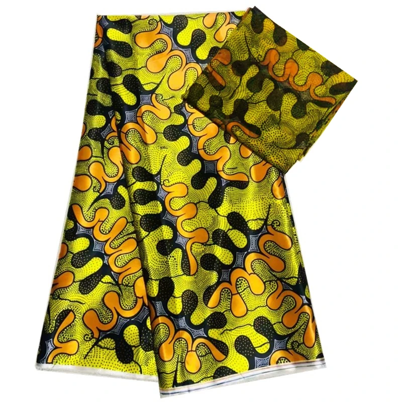 Newest African Wax Prints Fabric Silk Satin Chiffon Fabric 4+2 Yards African Ankara Fabric Prints Audel Fabric For Party Dress
Newest African Wax Prints Fabric Silk Satin Chiffon Fabric 4+2 Yards African Ankara Fabric Prints Audel Fabric For Party Dress