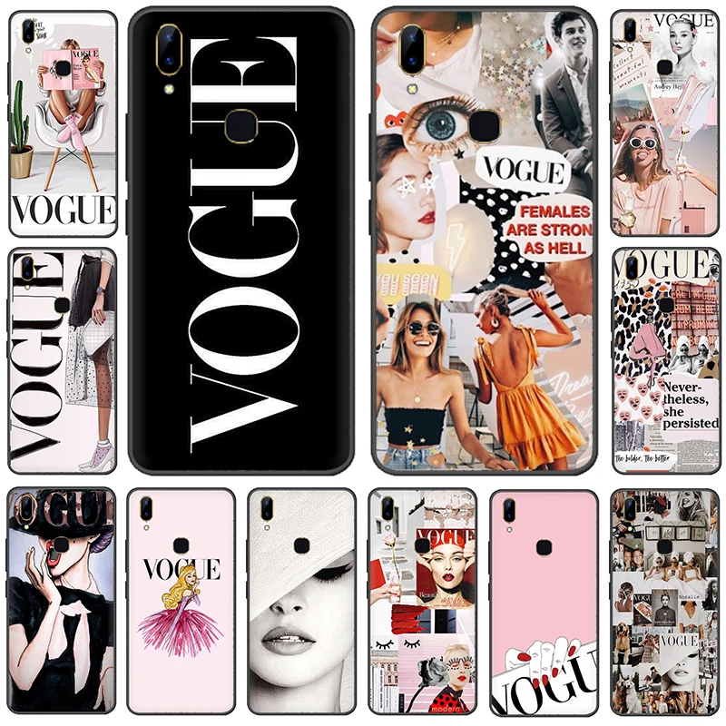 VOGUE Lady's journey Silicone phone case for VIVO V15 V11 Pro V9 V7 V5 Y17 Y55s Y69 Y71 Y81s Y91C Y93 Y66 X9s
VOGUE Lady's journey Silicone phone case for VIVO V15 V11 Pro V9 V7 V5 Y17 Y55s Y69 Y71 Y81s Y91C Y93 Y66 X9s