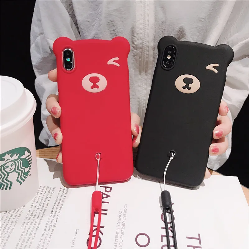 Ourdeals Stereo Ear Cartoon Bear Phone Case For Samsung S8 S9plus Note 9 S10plus S10E For Xiaomi Pure Color Liquid Silicone Soft
Ourdeals Stereo Ear Cartoon Bear Phone Case For Samsung S8 S9plus Note 9 S10plus S10E For Xiaomi Pure Color Liquid Silicone Soft