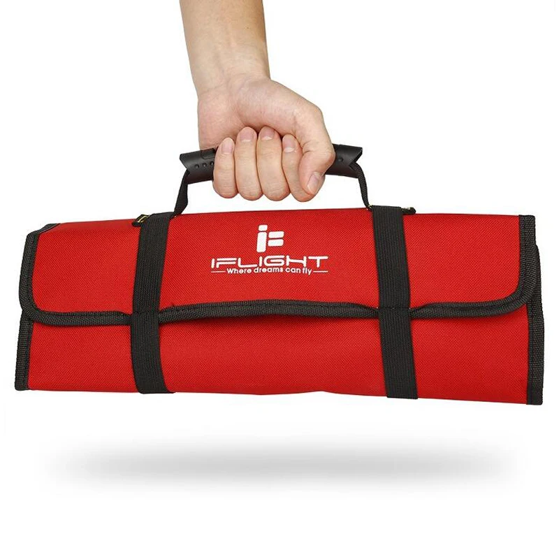 1PC RC Tools Handbag Roll Type Storage Bag Collection Handheld Case Outdoor Carrying Box for FPV Racing Drone Repair Parts
1PC RC Tools Handbag Roll Type Storage Bag Collection Handheld Case Outdoor Carrying Box for FPV Racing Drone Repair Parts