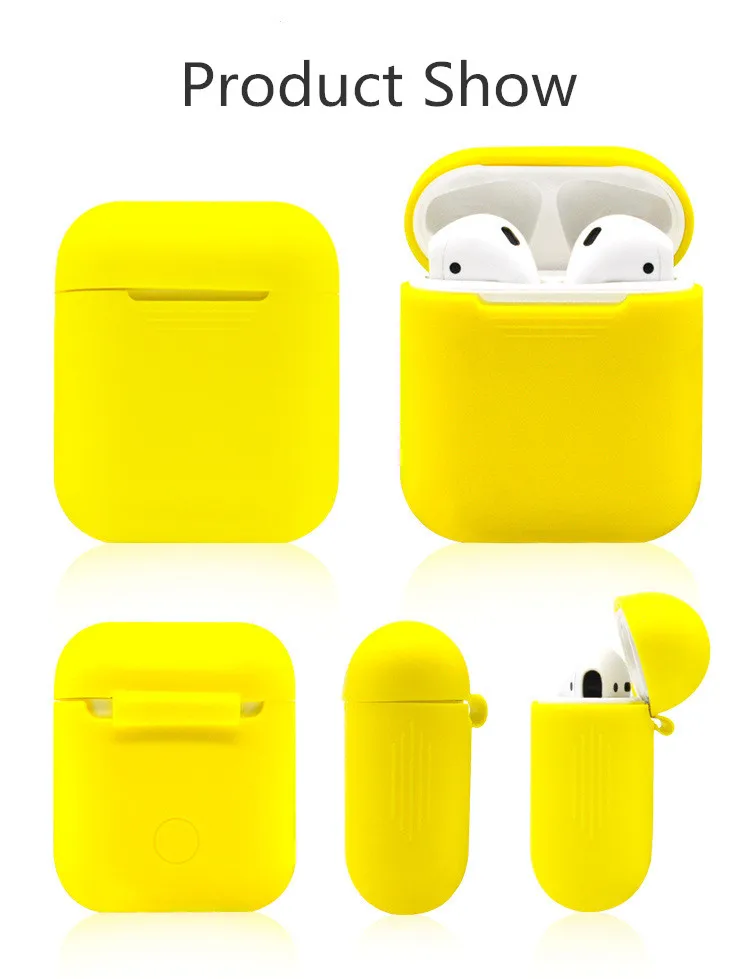 Soft Silicone Case For Apple Airpods Shockproof Cover For AirPods Earphone Case Ultra Thin Air Pods Protector Protective Case
Soft Silicone Case For Apple Airpods Shockproof Cover For AirPods Earphone Case Ultra Thin Air Pods Protector Protective Case