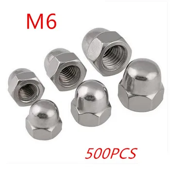 500pcs/lot Metric M6 304 Stailess Steel Acorn Nuts Hex head Done Cap Protection Cover Nuts
500pcs/lot Metric M6 304 Stailess Steel Acorn Nuts Hex head Done Cap Protection Cover Nuts