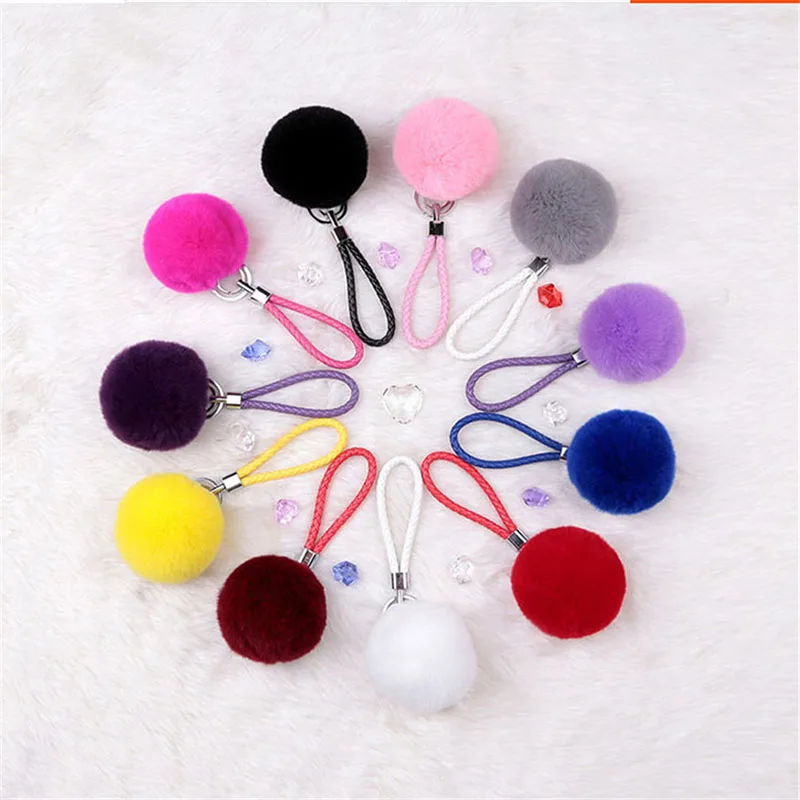 10CM Multicolor Fluffy 100% Rabbit Fur Ball Pom Pom Keychain Cute Rabbit Fur Pom Pom Keychain Ladies Car Bag Key Ring Ornaments
10CM Multicolor Fluffy 100% Rabbit Fur Ball Pom Pom Keychain Cute Rabbit Fur Pom Pom Keychain Ladies Car Bag Key Ring Ornaments