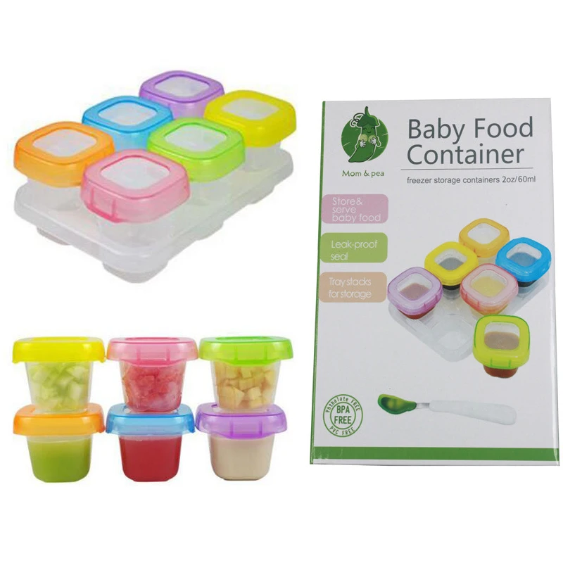 12pcs/6pcs/ Set Baby Blocks Food Storage Containers BPA Free Containers Set Freezer & Microwave Safe Snack Box For Kids
12pcs/6pcs/ Set Baby Blocks Food Storage Containers BPA Free Containers Set Freezer & Microwave Safe Snack Box For Kids