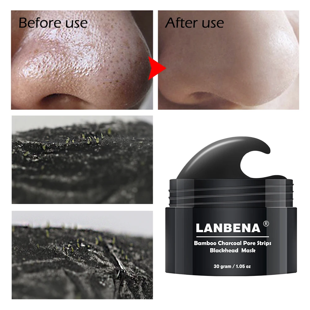 LANBENA Blackhead Remover Nose Peel Mask Black Mask Acne Treatment Pore Strip Peel off Mask Face Mask Skin Care
LANBENA Blackhead Remover Nose Peel Mask Black Mask Acne Treatment Pore Strip Peel off Mask Face Mask Skin Care