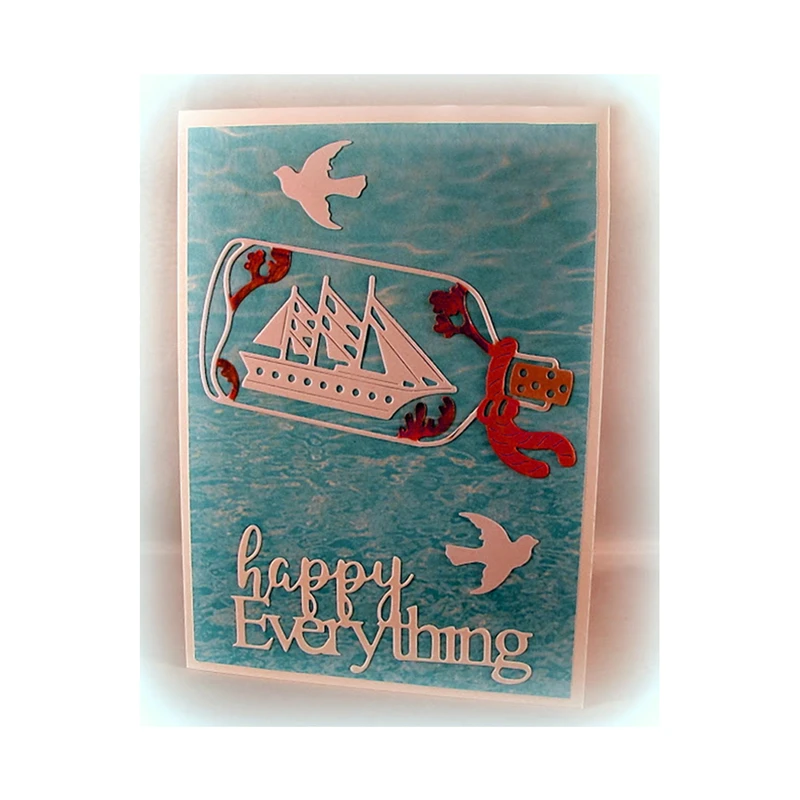 InLoveArts 1Pc/lot 104*50mm Ship In Bottle Metal Cutting Dies Scrapbooking New 2018 Crafts Dies DIY Metal Cutting Stencil Dies
InLoveArts 1Pc/lot 104*50mm Ship In Bottle Metal Cutting Dies Scrapbooking New 2018 Crafts Dies DIY Metal Cutting Stencil Dies