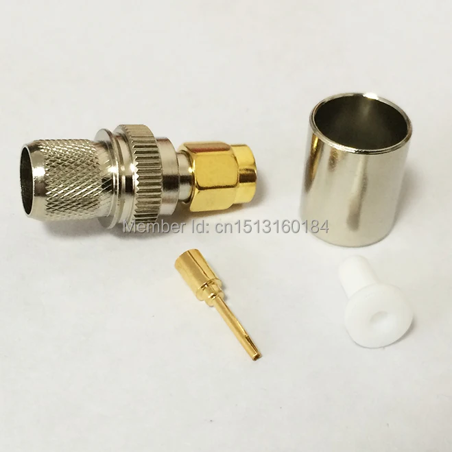 1pc RP-SMA Male Plug RF Coax Modem Convertor Connector Crimp RG8,RG213,LMR400 Straight Nickelplated NEW wholesale
1pc RP-SMA Male Plug RF Coax Modem Convertor Connector Crimp RG8,RG213,LMR400 Straight Nickelplated NEW wholesale