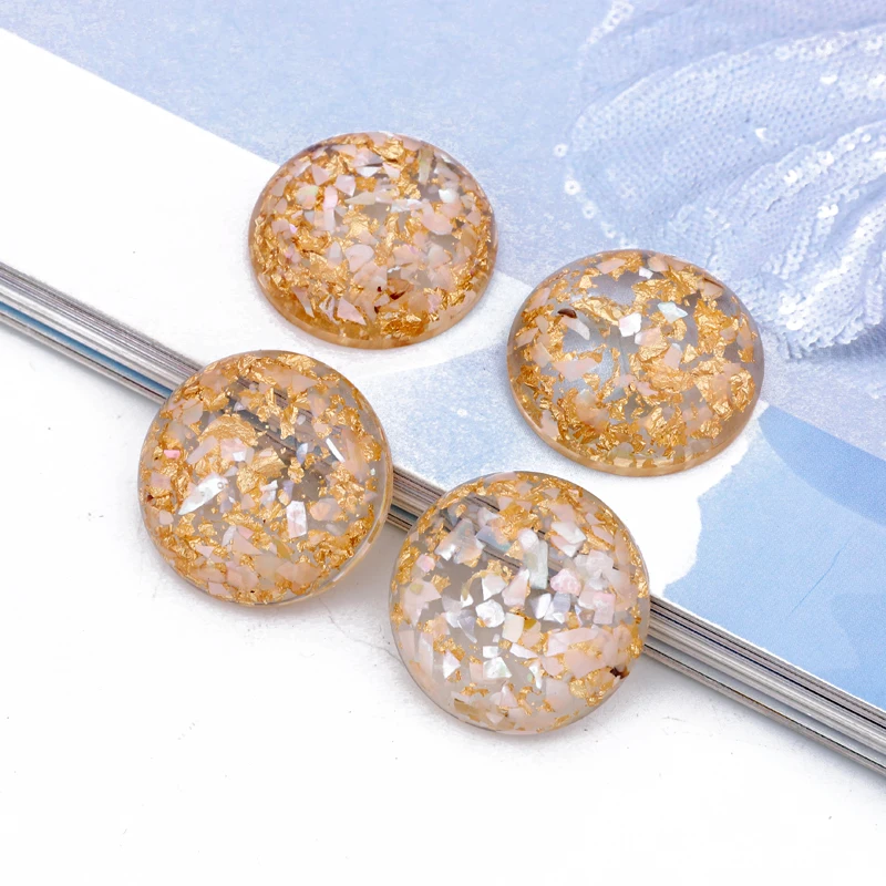 5pcs Gold Foil Brooch Ring Cabochon Beads Patch Findings Diy Stud Earring Tray Resin Charms Jewelry Bead Accessory Craft Make
5pcs Gold Foil Brooch Ring Cabochon Beads Patch Findings Diy Stud Earring Tray Resin Charms Jewelry Bead Accessory Craft Make