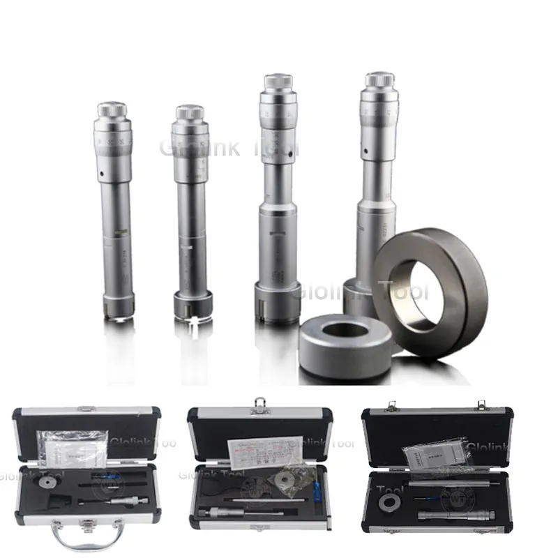 Shan brand 6-8mm 8-10mm 10-12mm 12-16mm 16-20mm Three-point Internal Micrometers Three point inside Micrometer Measurement Tool
Shan brand 6-8mm 8-10mm 10-12mm 12-16mm 16-20mm Three-point Internal Micrometers Three point inside Micrometer Measurement Tool