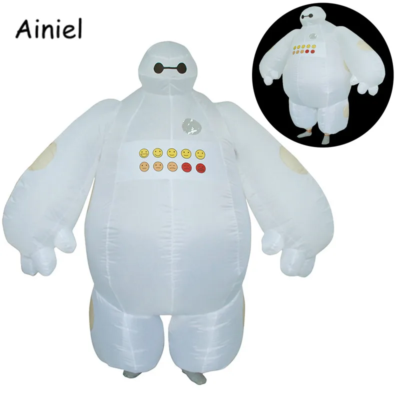Big Hero 6 Baymax Inflatable Costume Suits Adult Cosplay Costume Halloween Party Funny Large Mascot Fun Toys Men Themed Costumes
Big Hero 6 Baymax Inflatable Costume Suits Adult Cosplay Costume Halloween Party Funny Large Mascot Fun Toys Men Themed Costumes