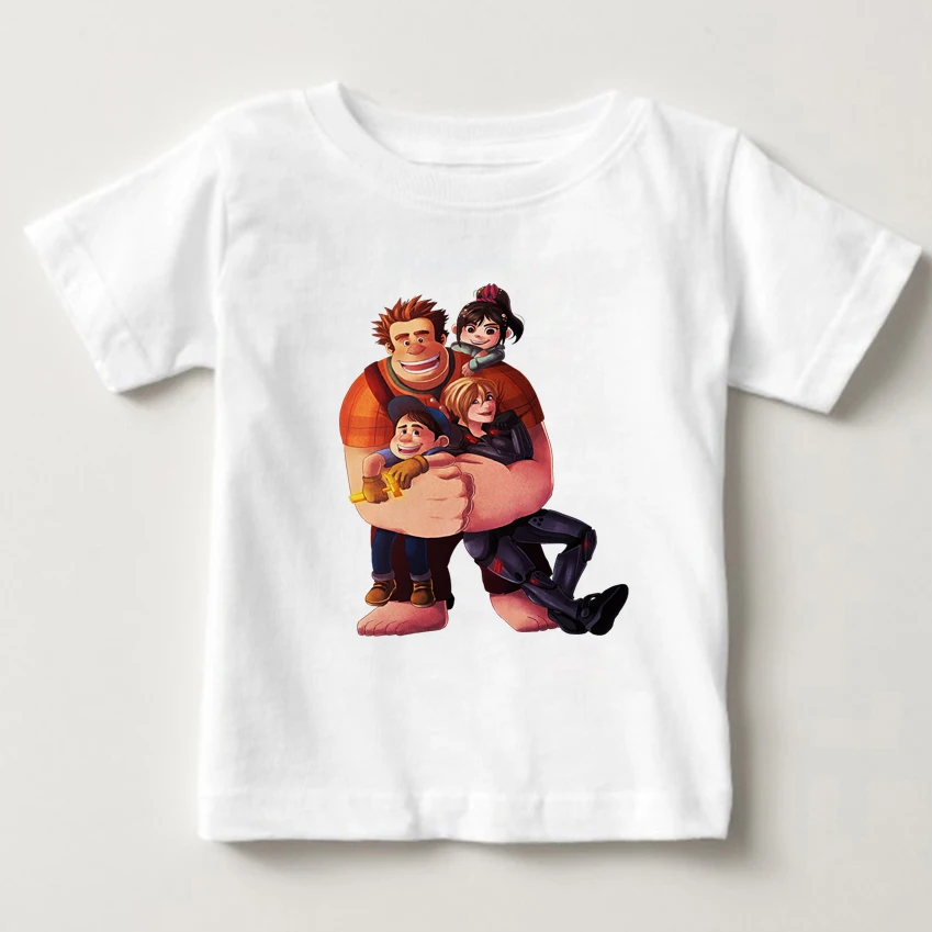 2018 fashion Boy T-Shirt invincible destroy Wang summer boy shirt T-shirt 3T-8T Children Summer Summer jacket Wreck-It Ralph MJ
2018 fashion Boy T-Shirt invincible destroy Wang summer boy shirt T-shirt 3T-8T Children Summer Summer jacket Wreck-It Ralph MJ
