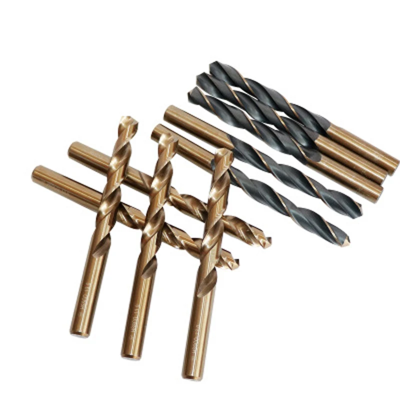 10Pcs 3 4 5 5.2mm Fully ground cobalt-containing straight shank high speed steel twist drill for Woodworking Aluminum HSS Drill
10Pcs 3 4 5 5.2mm Fully ground cobalt-containing straight shank high speed steel twist drill for Woodworking Aluminum HSS Drill