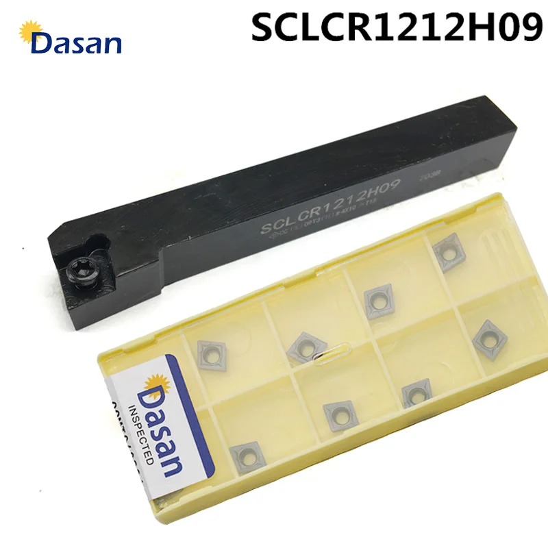 DASAN SCLCR1212H09 95 degrees External turning tool holder for CCMT09T304 CCMT09T308 CNC Arbor
DASAN SCLCR1212H09 95 degrees External turning tool holder for CCMT09T304 CCMT09T308 CNC Arbor