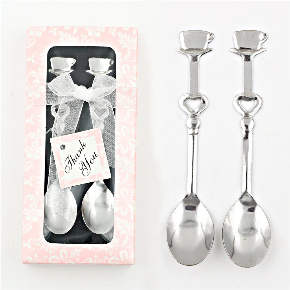 1 Pair Cute Sweet Love Drink Tea Coffee Milk Tea Spoon Bridal Shower Wedding Party Favor Gift Kitchen Tableware
1 Pair Cute Sweet Love Drink Tea Coffee Milk Tea Spoon Bridal Shower Wedding Party Favor Gift Kitchen Tableware